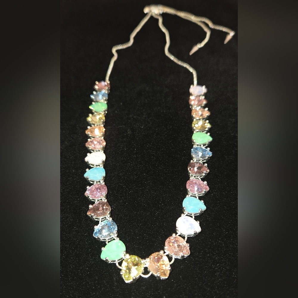Bomb Party Retro Jewel Candy Necklace - Unicorn Gumdrops - Picture 2 of 2